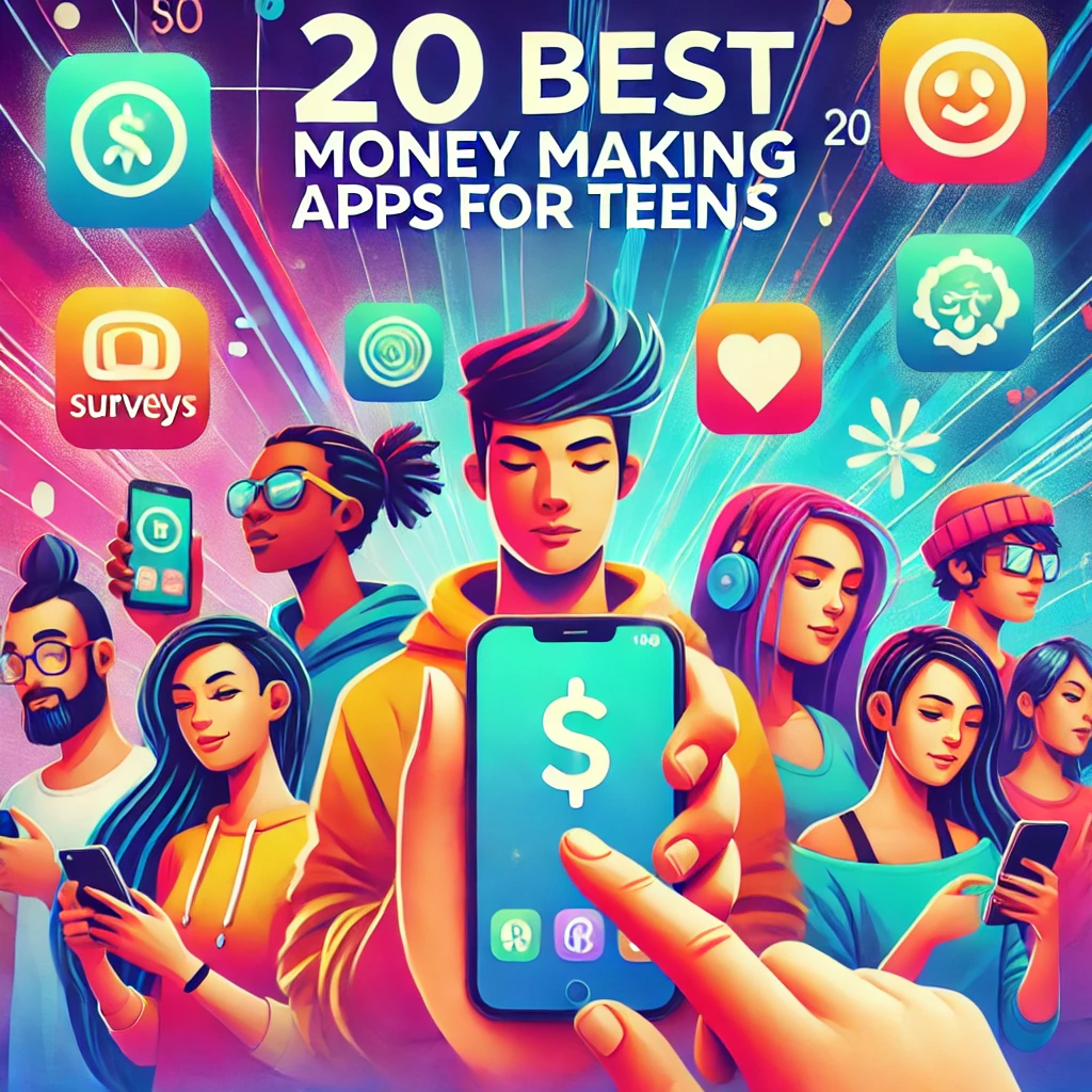 20 Best Money Making Apps for Teens