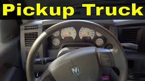 How to Drive a Pickup Truck