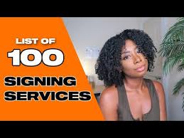 100 signing services